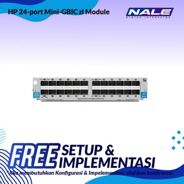 HP 24-port Mini-GBIC zl Module (J8706A)
