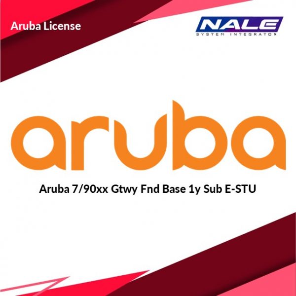Aruba 7/90xx Gtwy Fnd Base 1y Sub E-STU (JZ124AAE)