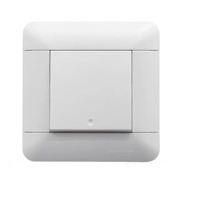 E8131L1_WE Schneider Saklar Single Arcato 1G 1W White (E8131L1_WE) - Gambar 1