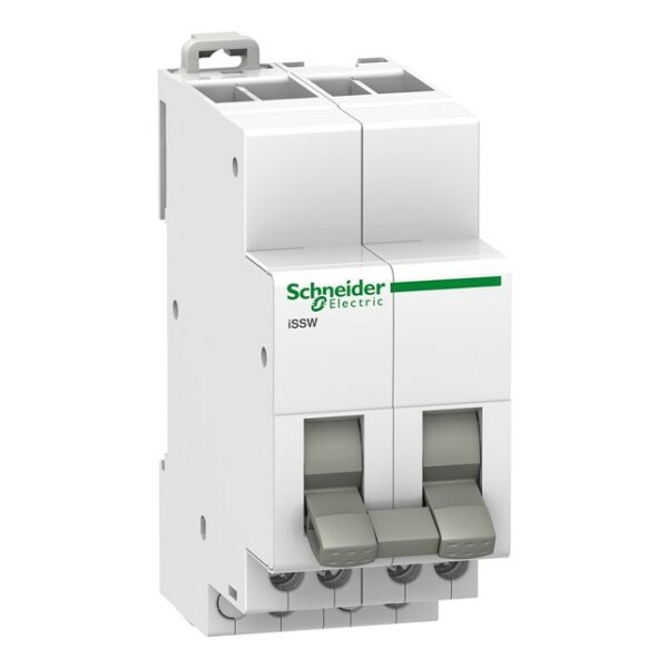 Schneider linear switch - iSSW - 2 C/O - 20A - 250 V AC - 3 positions (A9E18074)