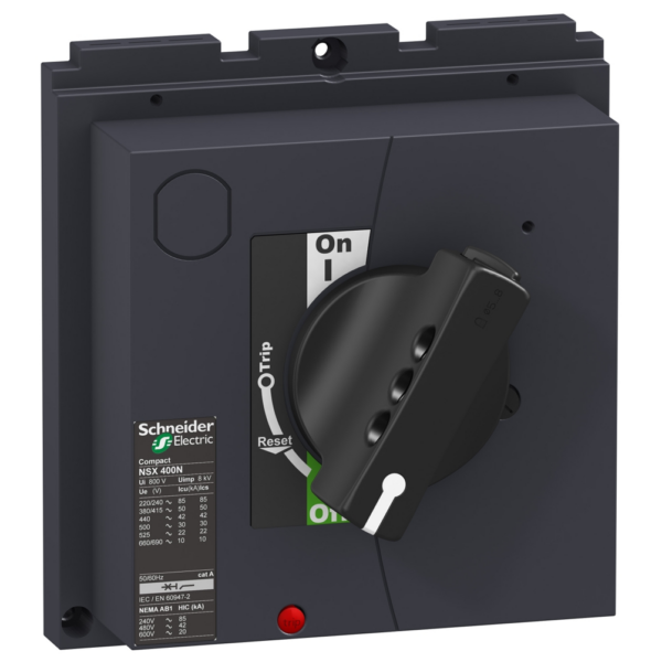 Schneider Direct rotary handle - padlockable - black (LV432597)